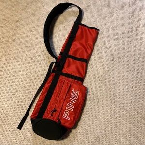 Ping Red Sunday Golf Bag